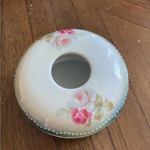 Victorian Era Floral Antique Hair Catcher